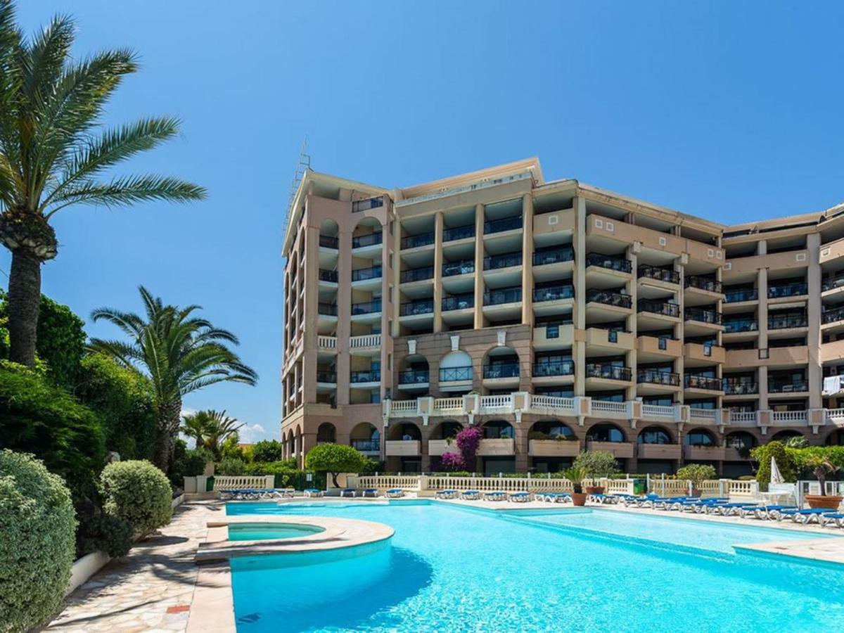 Zen Beach Cannes Sea View Apartment Beach In Front X2 Pools-Ac-Clim-Wifi-Free Parking Inside Bagian luar foto